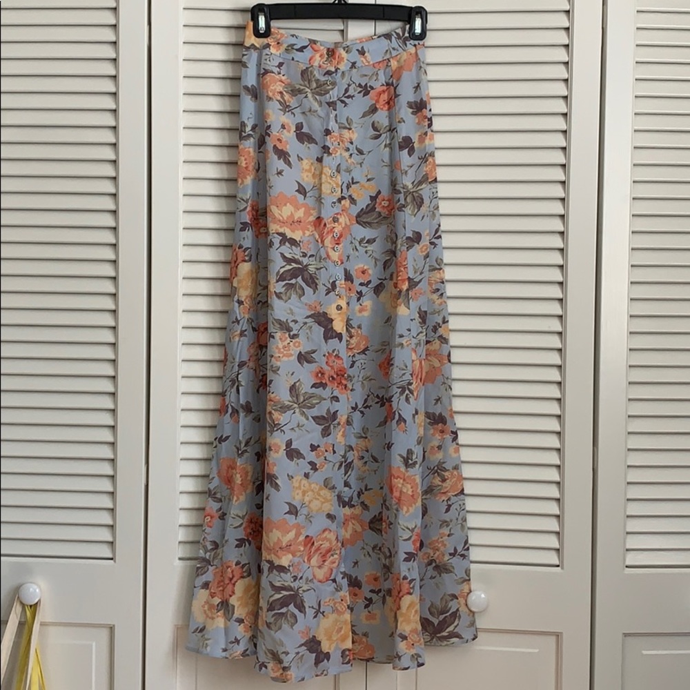Majorelle Maxi Skirt